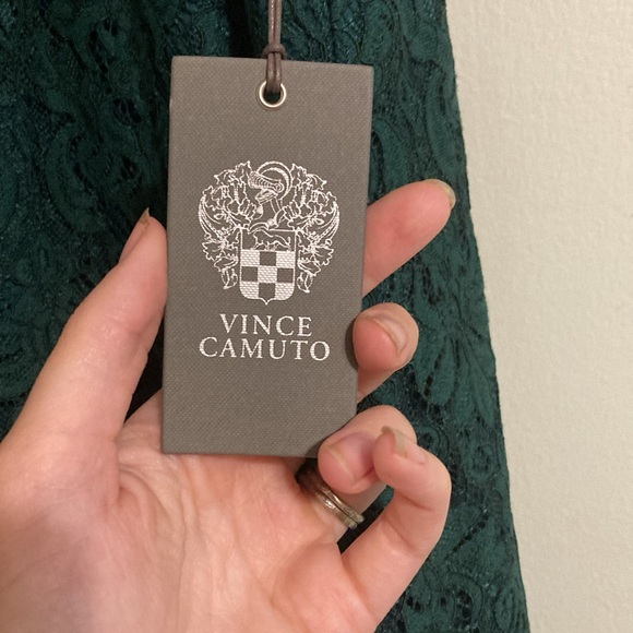 Vince Camuto Green Formal Lace Dress NWT - Picture 5 of 7